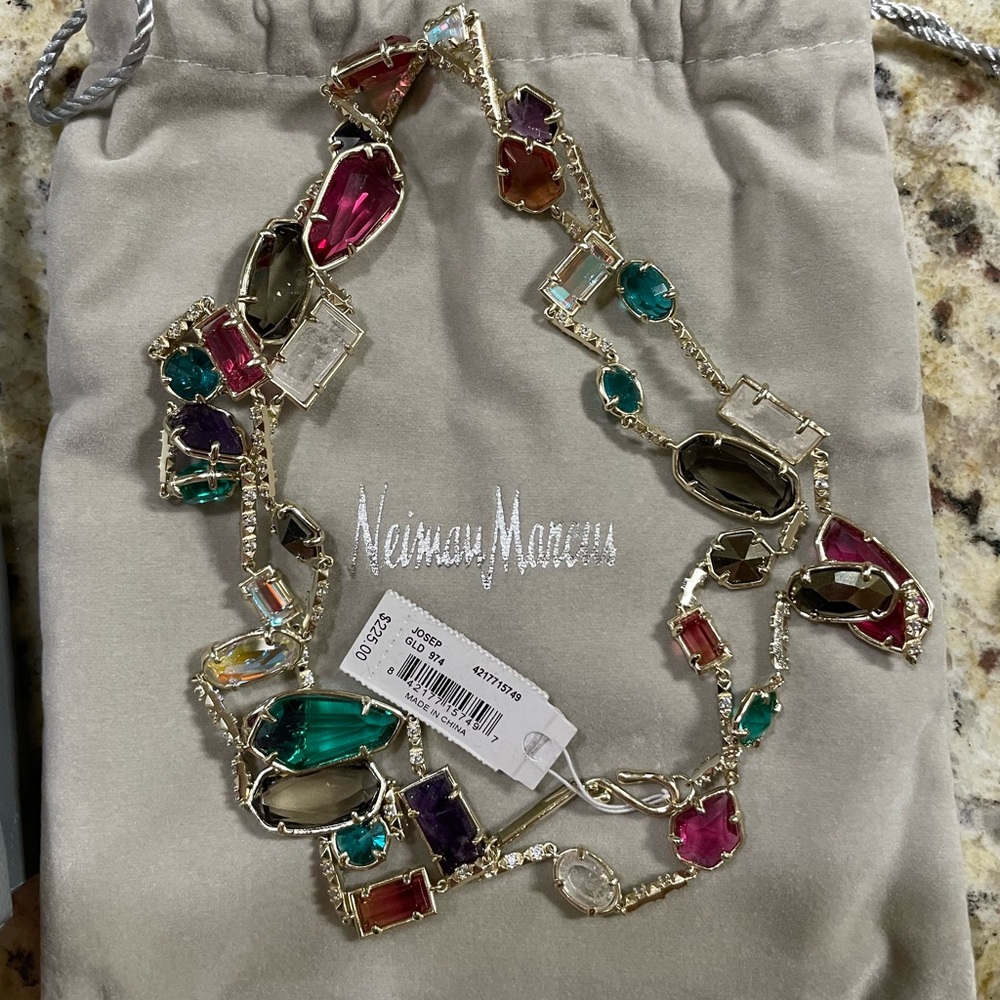 Kendra Scott jeweled necklace ( long)